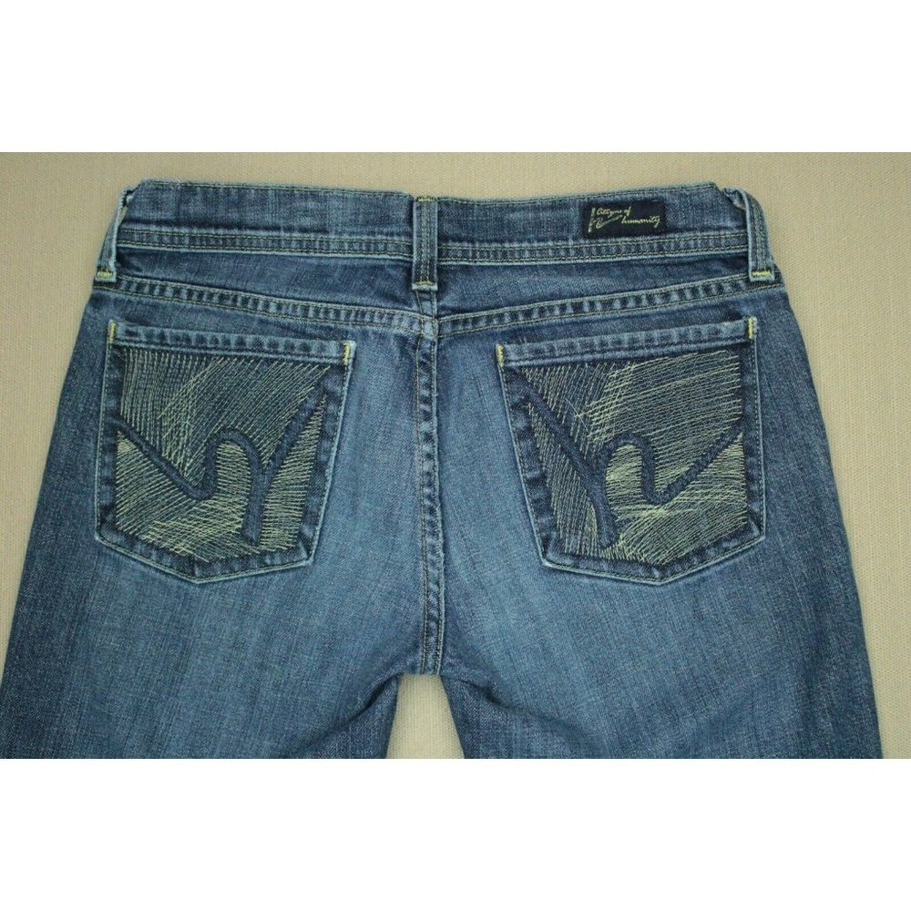 Citizens of Humanity Paloma #088 Low Waist Flair Jeans Women's Sz 27 Medium Wash